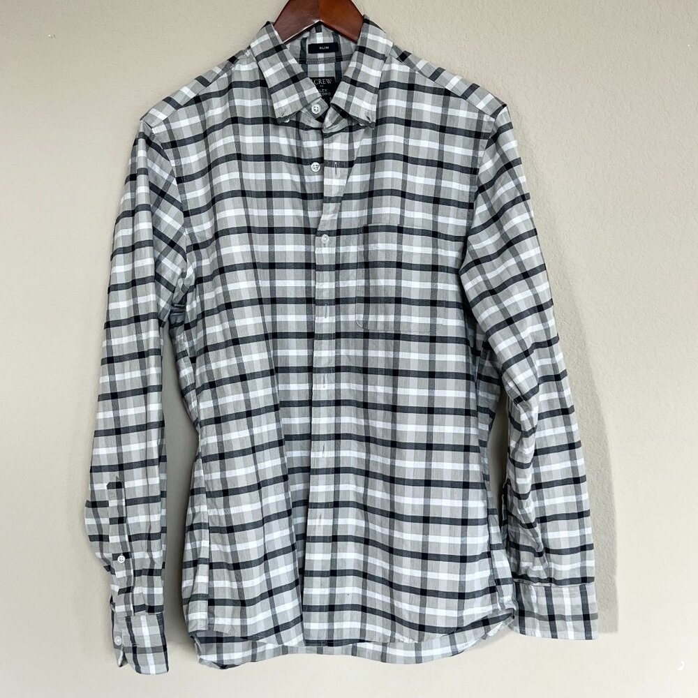 J Crew Factory Mens Flex Oxford